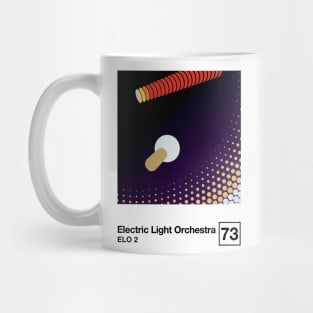 ELO 2 / Minimalist Style Graphic Poster Design Mug